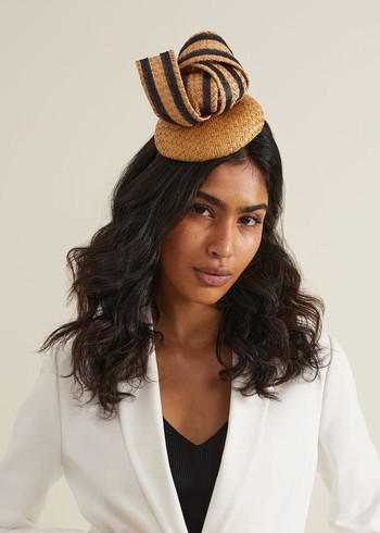 Phase Eight Raffia Twist Pillbox Hats Beige Canada | LDTZFG-279